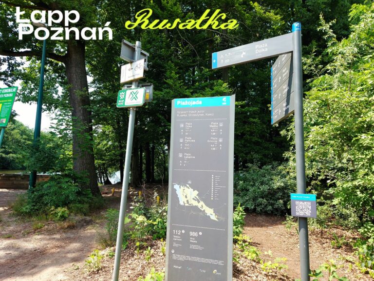 Punkt startowy 1. Od śluzy na Golęcinie